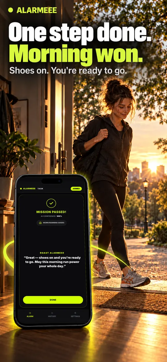 App Store preview of an approved running shoes photo.